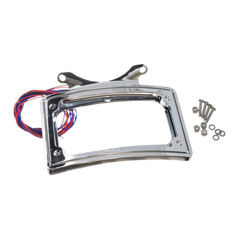 Letric Lighting Co. Perfect Plate-Light for Indian – Chrome LLC-IPPL-C1