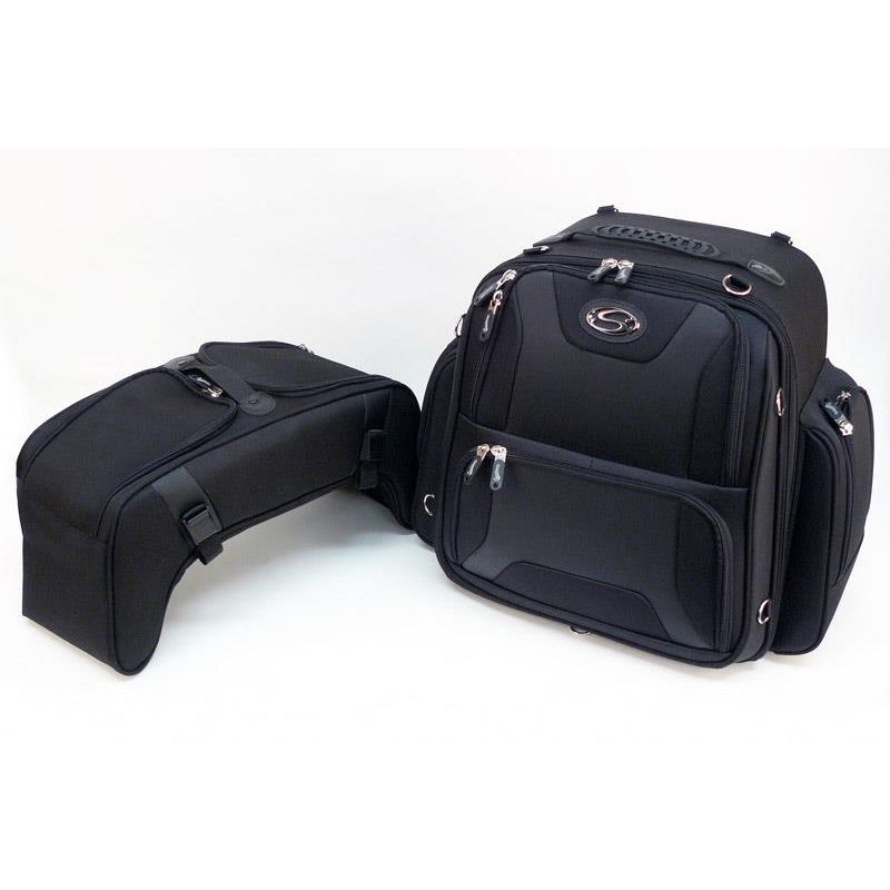 Saddlemen FTB3600 Sport Sissy Bar and Combo Bag 3515-0142