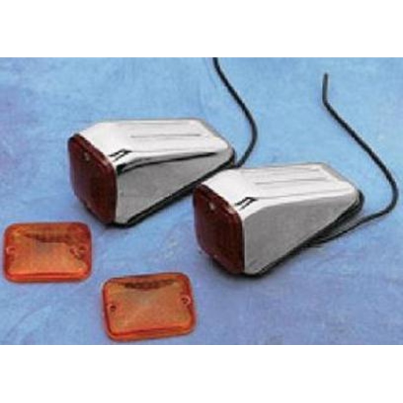 Drag Specialties Drag-Ness FM1 Marker Lights 280104-BC3N