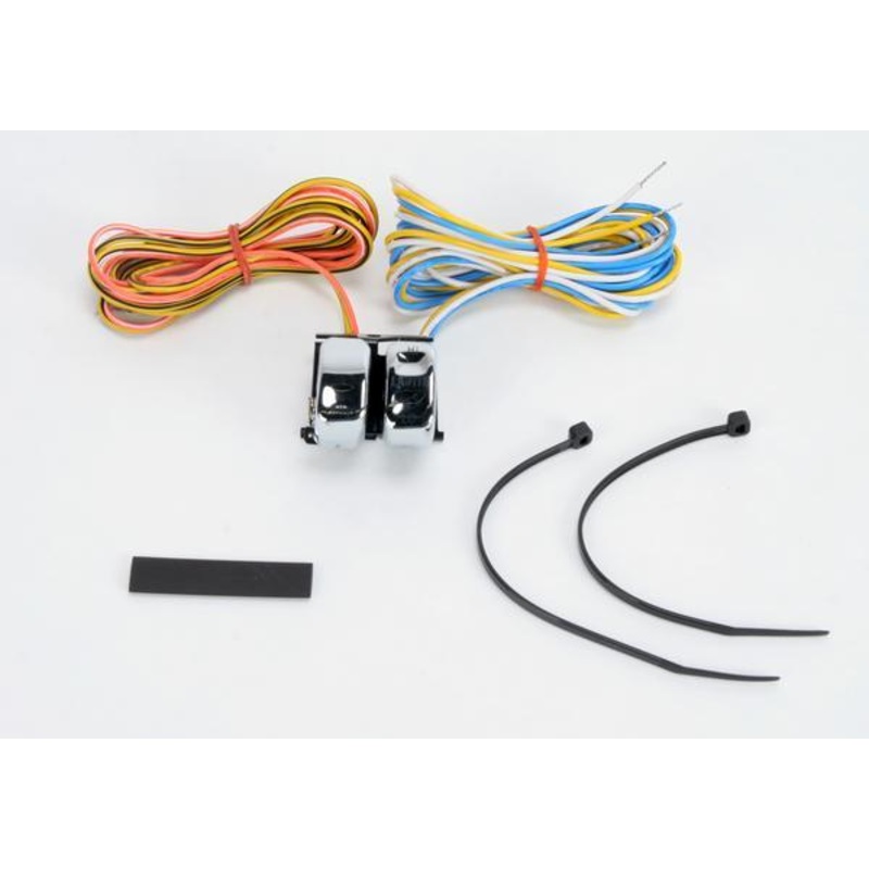 Drag Specialties Handlebar Dimmer and Horn Switches – Chrome H18-0333C-H