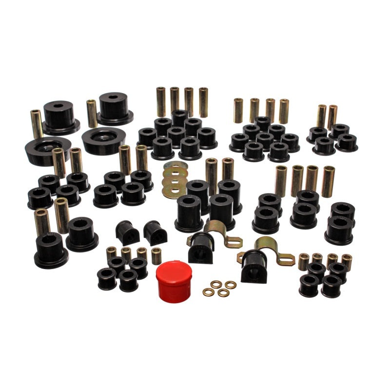 Energy Suspension 90-97 Mazda Miata Black Hyper-Flex Master Bushing Set