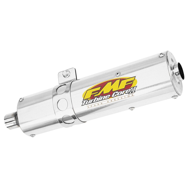 FMF Racing Universal TurbineCore 2 Spark Arrestor Silencer – 1-1/8in. Tubing 020302