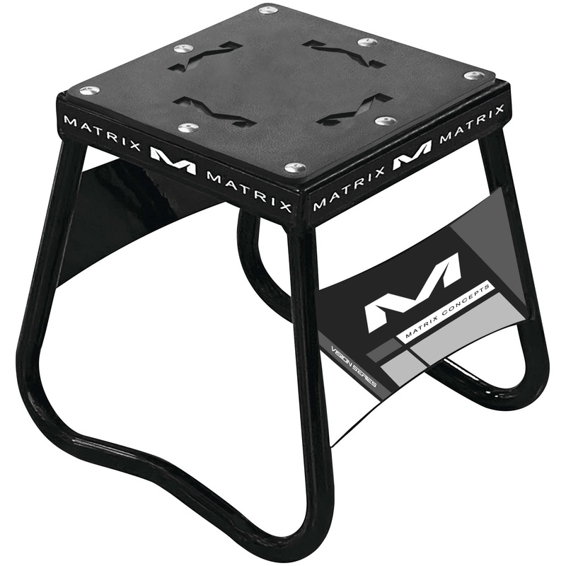 Matrix Concepts LLC Mini Mini Carbon Steel Stand – Black/White MM-101