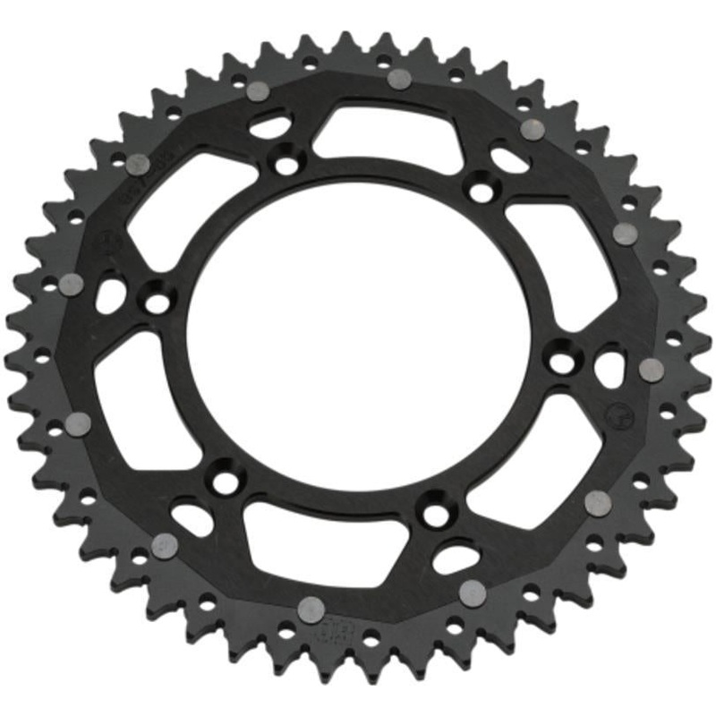 Moose Racing Dual Rear Sprockets – Black – 52T 1210-1526