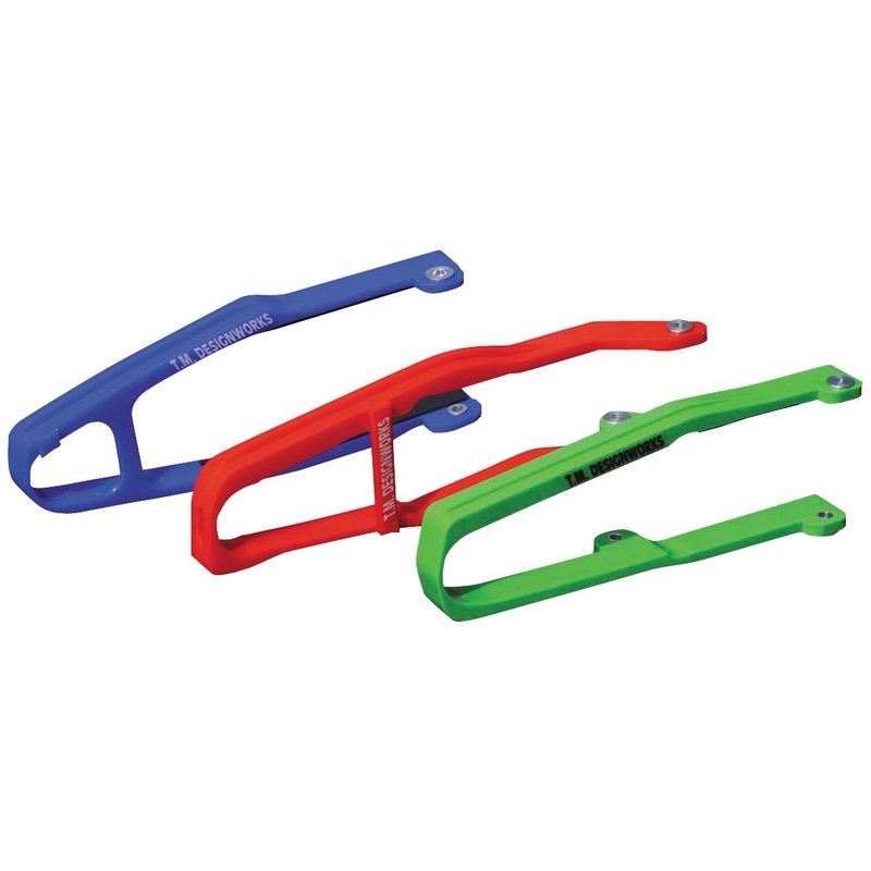 T.M. Designworks Dirt Cross Super Front Chain Slider – Blue DCS-Y30-BU