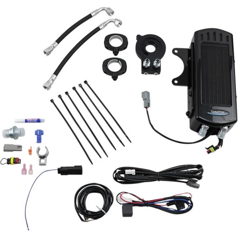 UltraCool Frame Mounted Oil Cooler Kit – Gloss Black SMT8-1G