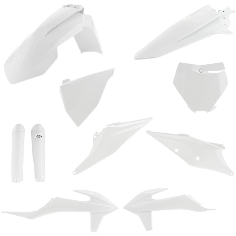 Acerbis Full Plastic Kit – White 2726490002