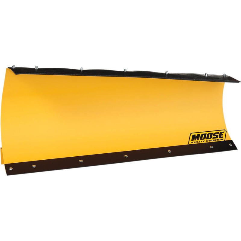 Moose Utility County 60in. Blade Plow – Matte Yellow 4501-0758