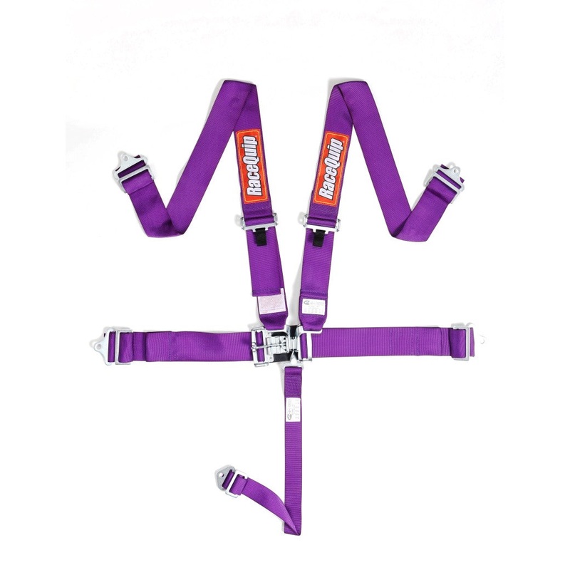 RaceQuip Purple L & L 5pt Seat Belt