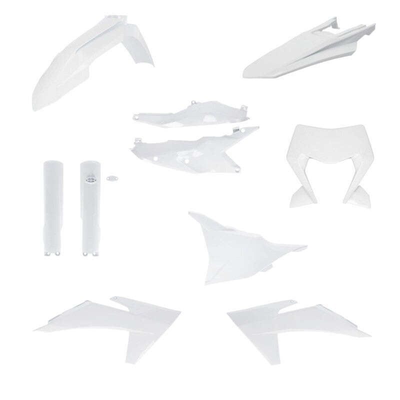 Acerbis 24+ KTM EXC/EXC-F/ XC-F/ XC-W/ XCF-W/ XW-F Full Plastic Kit – White