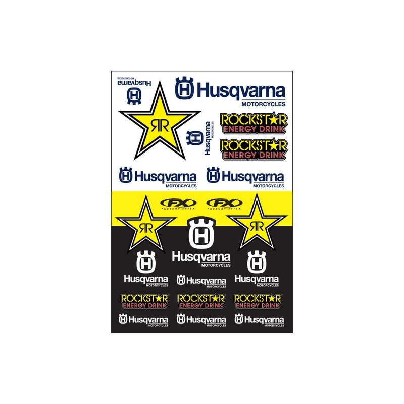 Factory Effex Universal Graphics Kit – Husqvarna Racing 22-68632