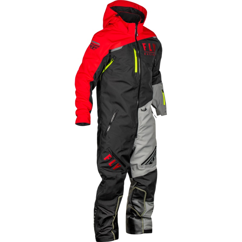 Fly Racing 470-43642X Cobalt Shell Sb Monosuit Black/Red 2x