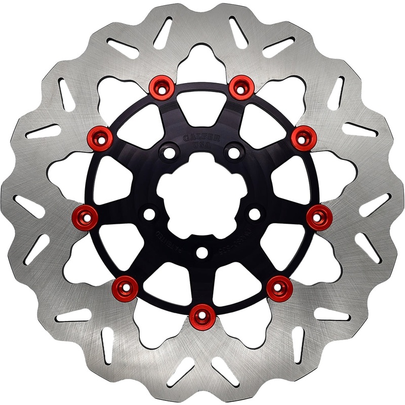 Galfer Brakes Standard Wave Brake Rotor – Red DF681CWS-B-R