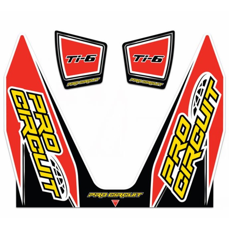 Pro Circuit Ti-6 Exhaust Decal DC14TI6-CRF