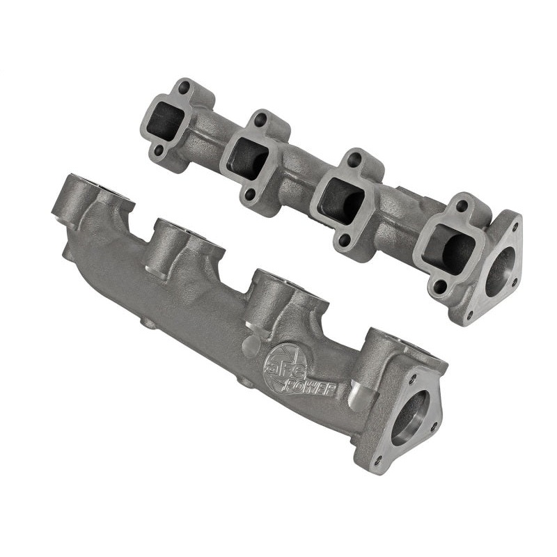 aFe Power BladeRunner Ported Ductile Iron Exhaust Manifold 01-16 GM Diesel Trucks V8-6.6L (td)