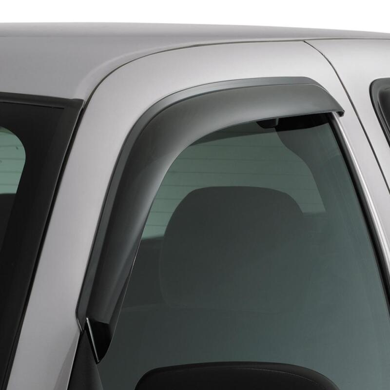 AVS 08-18 Dodge Challenger Ventvisor Outside Mount Window Deflectors 2pc – Smoke