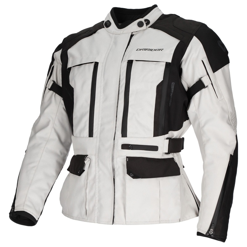 DRIRIDER EXPLORER ADVENTURE LADIES JACKET – LIGHT GREY 8