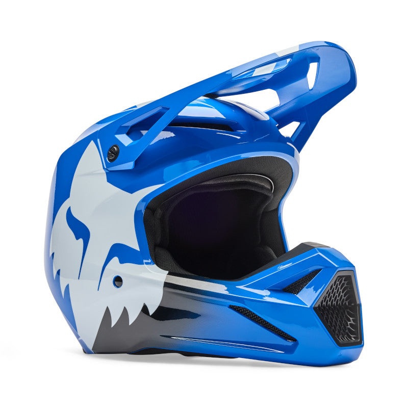 FOX 2026 V1 SHIELD HELMET – BLUE XS