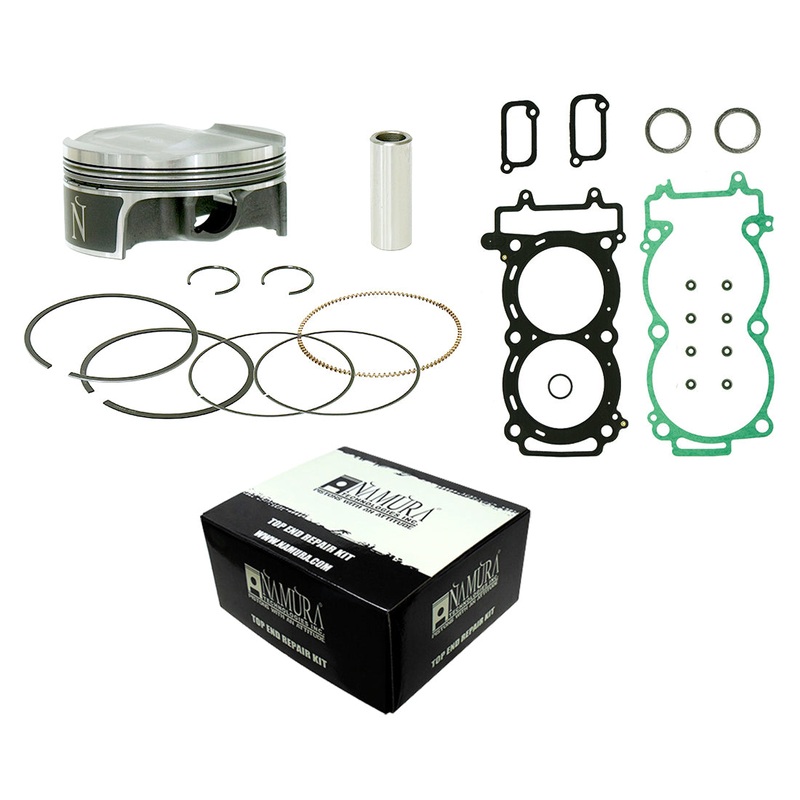 Namura 186-5090 Top End Kit Twin Cylinder 92.95/Std 10.6:1 Pol
