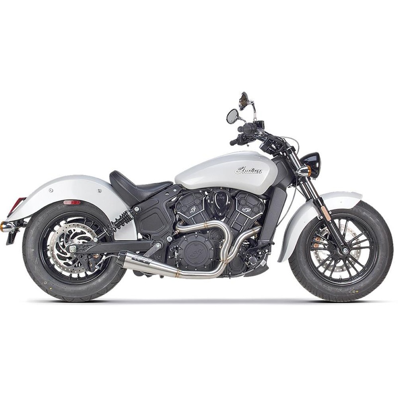 Two Brothers Racing 2-Into-1 Exhaust System – Ceramic Black 005-4610199-B
