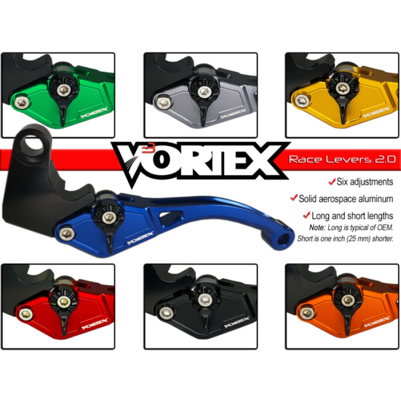 Vortex Racing H-L203 H33 Clutch Lever Short- Black