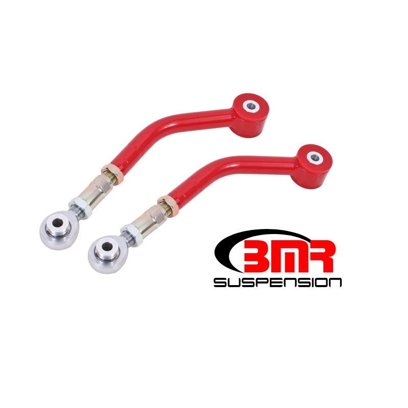 BMR 08-17 Challenger Upper Control Arms On-Car Adj. Rod Ends (Polyurethane) – Red