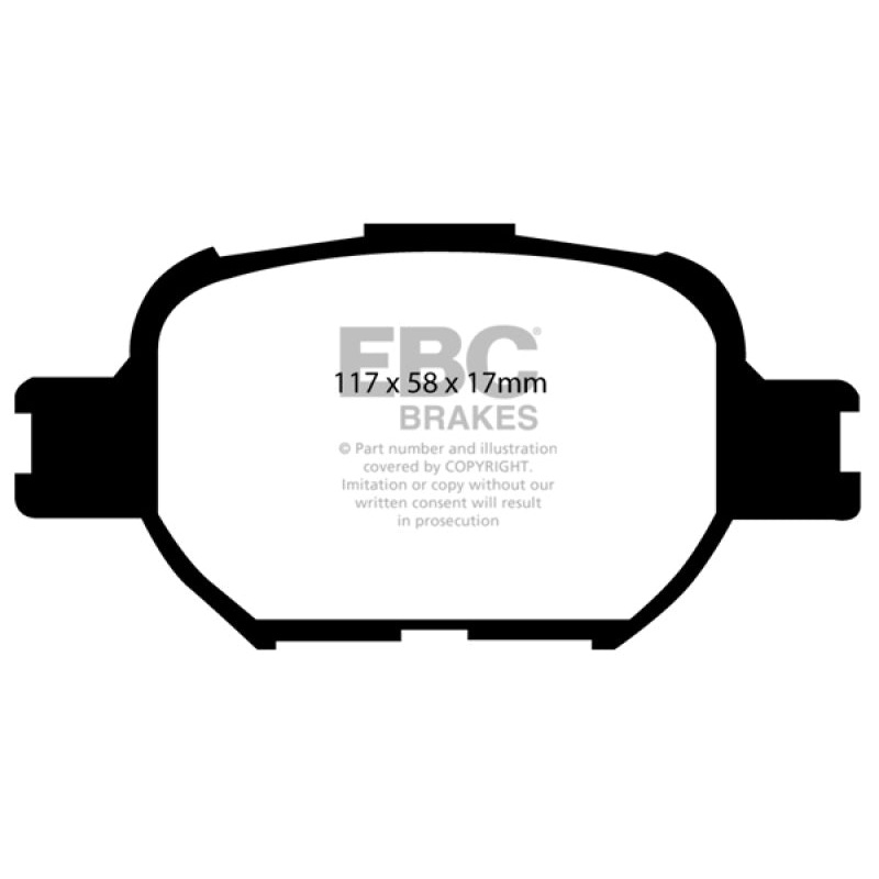 EBC 04-10 Scion TC 2.4 Greenstuff Front Brake Pads
