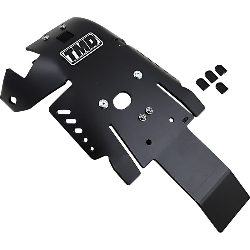 T.M. Designworks Extreme Full Coverage Skid Plate with Linkage Protection YALG-254-BK