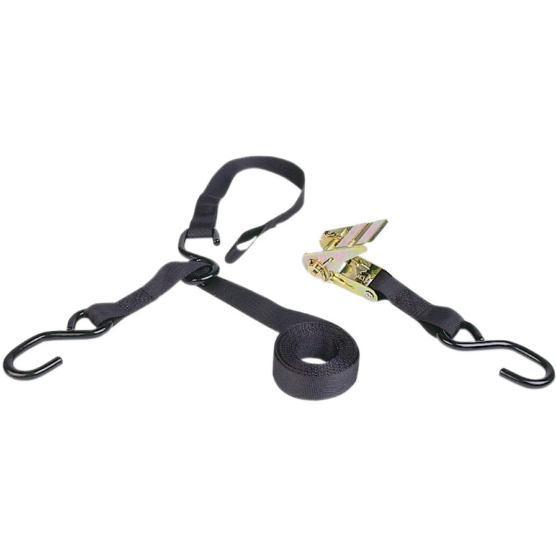 Airhead 8-ft. Triple-Hook Ratchet Tie-Down with Soft Hook TDR-38