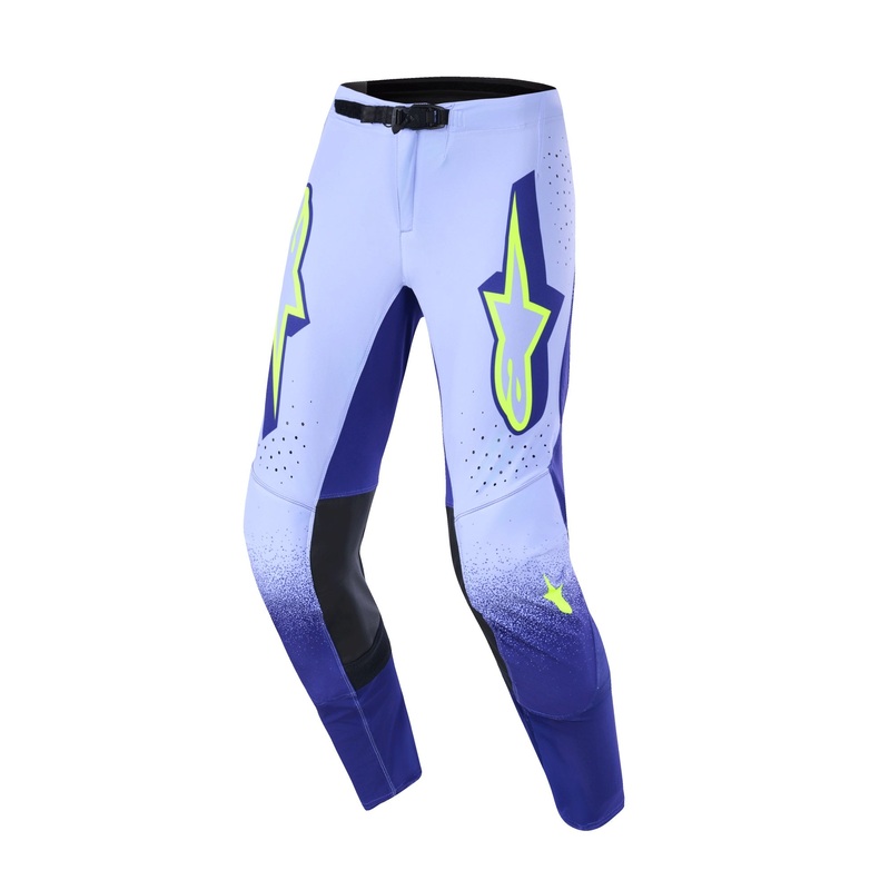 ALPINESTARS 2026 SUPERTECH SCENZ PANTS – PURPLE YELLOW FLUO 28