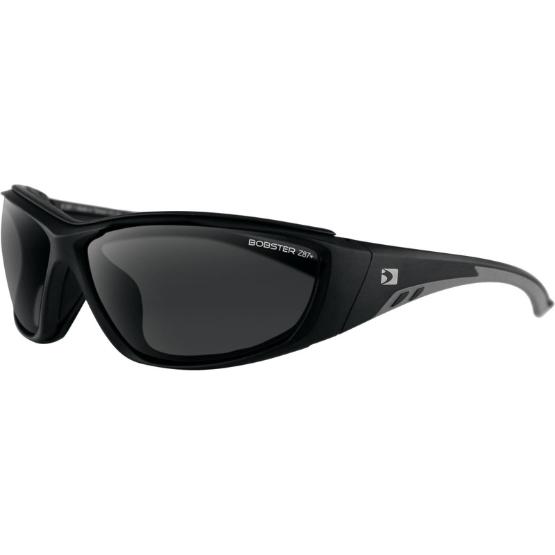 Bobster Eyewear Rider With Removable Foam Sunglasses OSFM Matte Black