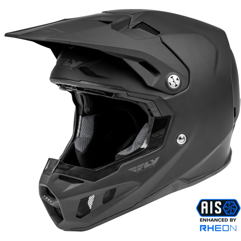 Fly Racing 73-4300S Formula Cc Solid Helmet Matte Black Sm