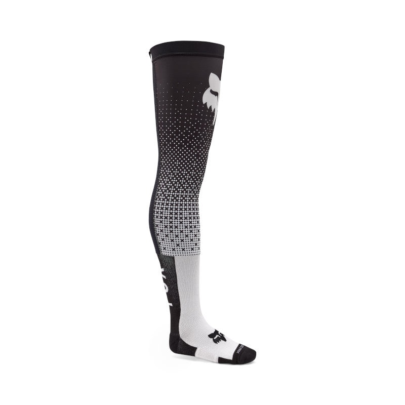 FOX FLEXAIR FRACTURE KNEE BRACE SOCKS – WHITE/BLACK M