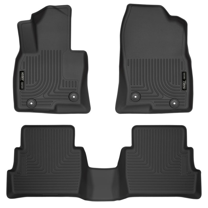 Husky Liners 14 Mazda 6 Touring/Grand Touring/Sport Weatherbeater Black Front & 2nd Seat Floor Liner