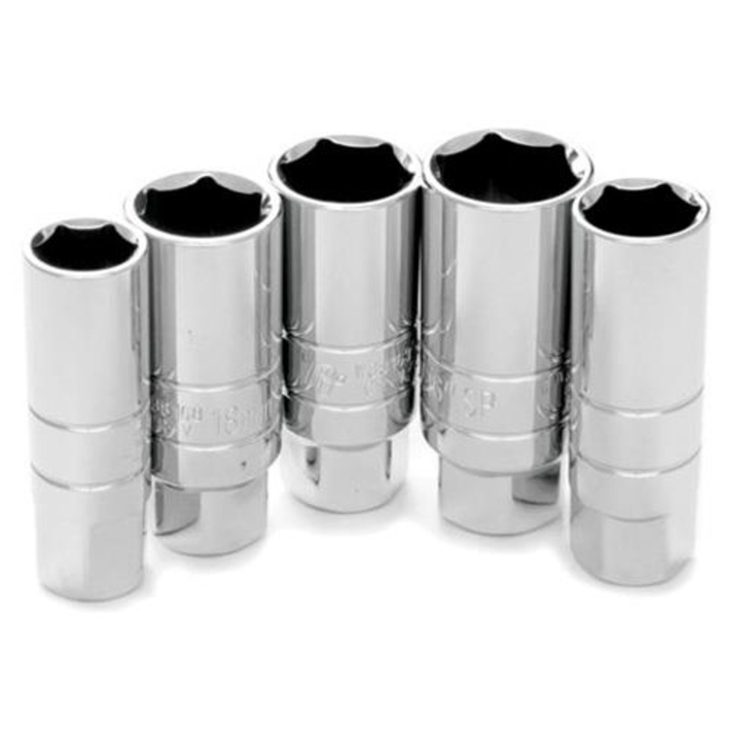 Performance Tools 5 Piece Spark Plug Socket Set W30936
