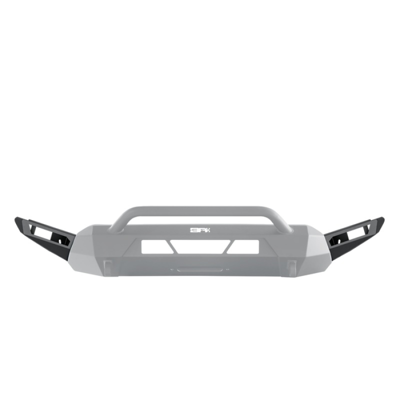 Body Armor 4×4 16-22 Toyota Tacoma HiLine Bumper High Clearance Side Wings (Black)