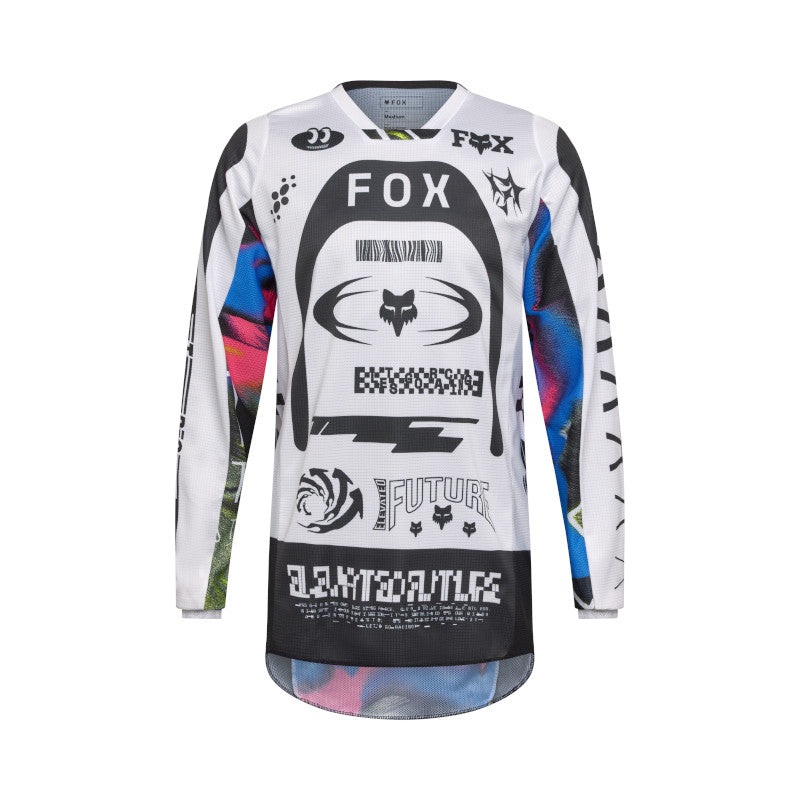 FOX 2026 180 IMAGE COSMO JERSEY -WHITE/BLACK XS