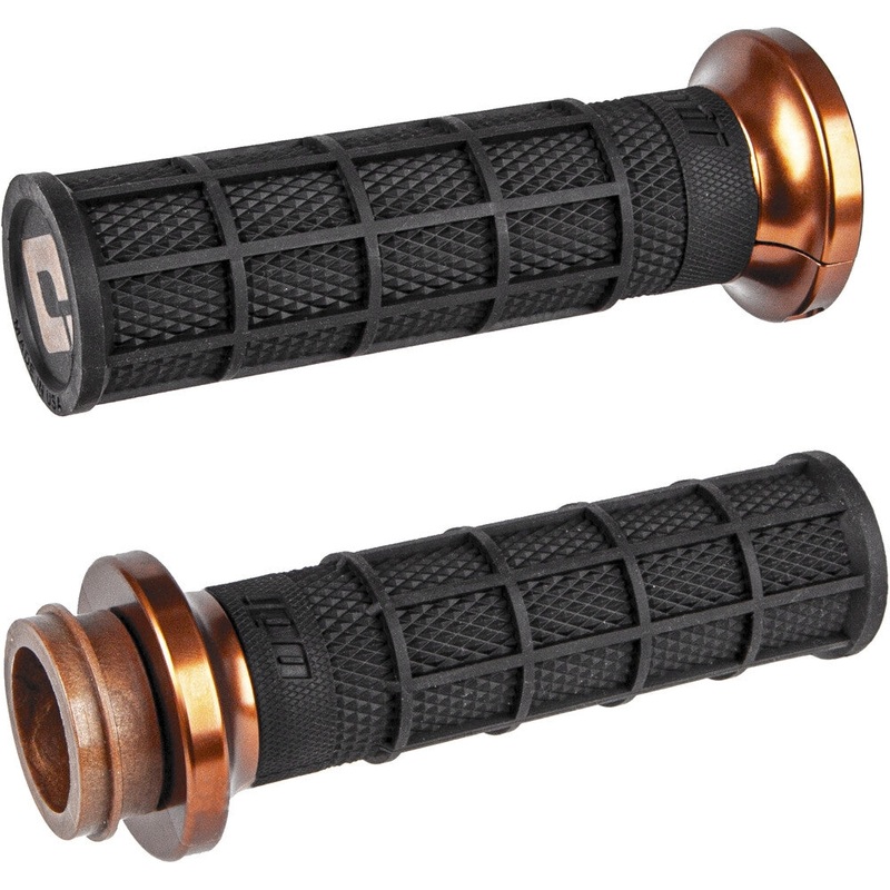 ODI Lock On Grips for Throttle by Wire – Black/Bronze V31HTW-BZ-Z