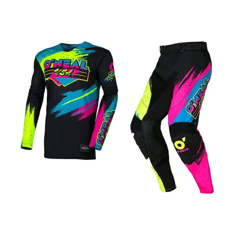 ONEAL 2026 MAYHEM RESEDA GEAR SET – BLACK/NEON