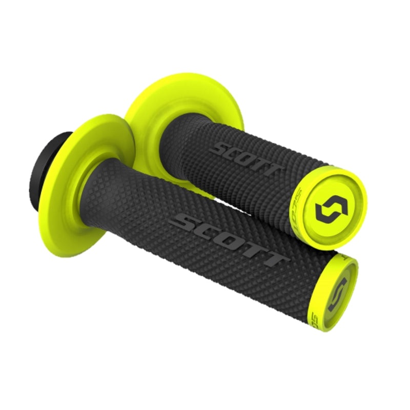 Scott USA Scott SX II Lock On Grips – Black/Yellow 292452-1040222