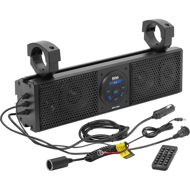 Boss Audio Plug and Play Sound Bar – 18in. – 4 Speakers BRT18A