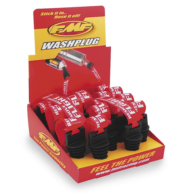 FMF Racing Wash Plug Display 011384