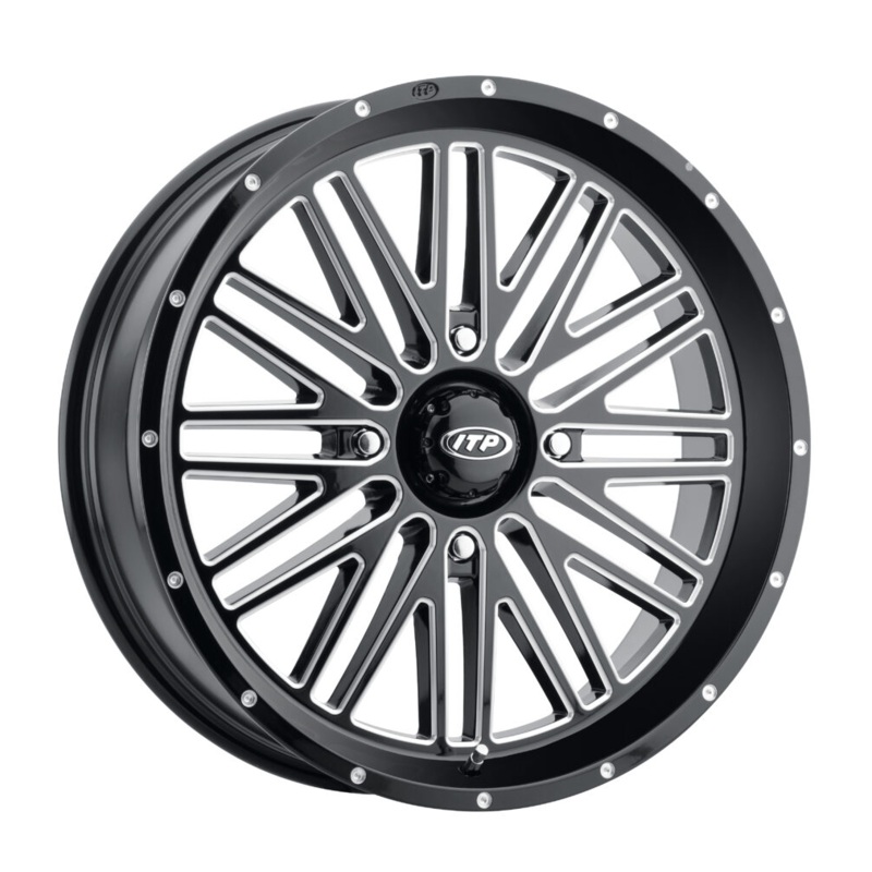 ITP 57-20118 Momentum Wheel Blk/Mac 20×6.5 4/137 4+2.5 (+10mm)