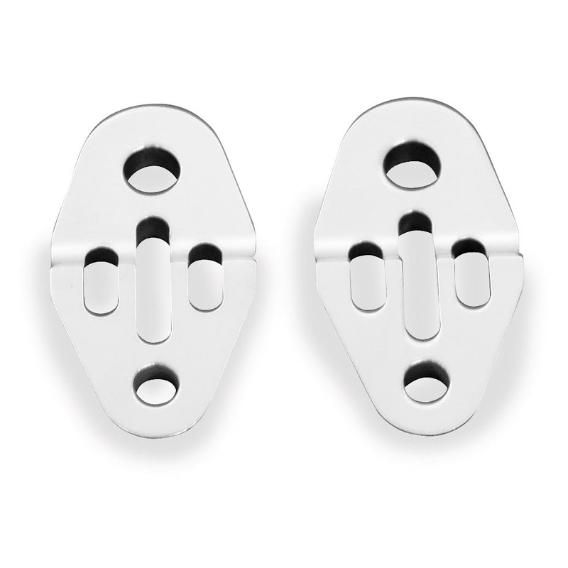 ModQuad Toomey Pipes Rear Hangers – Straight Lines – Polished EH1-R1