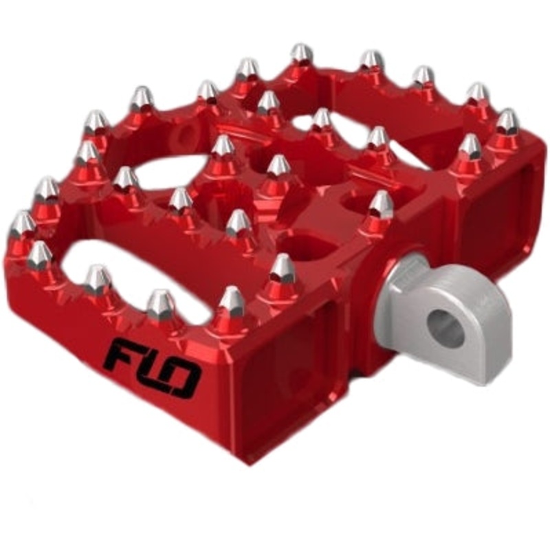 Flo Motorsports HD Mini Moto Boards – Red FPEG-800V4R