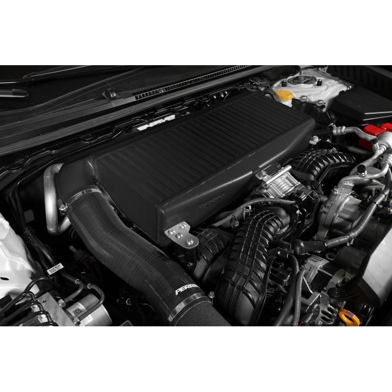 PERRIN 22-25 Subaru WRX / 19-25 Ascent / 20-25 Outback & Legacy Turbo Top Mount Intercooler – Black