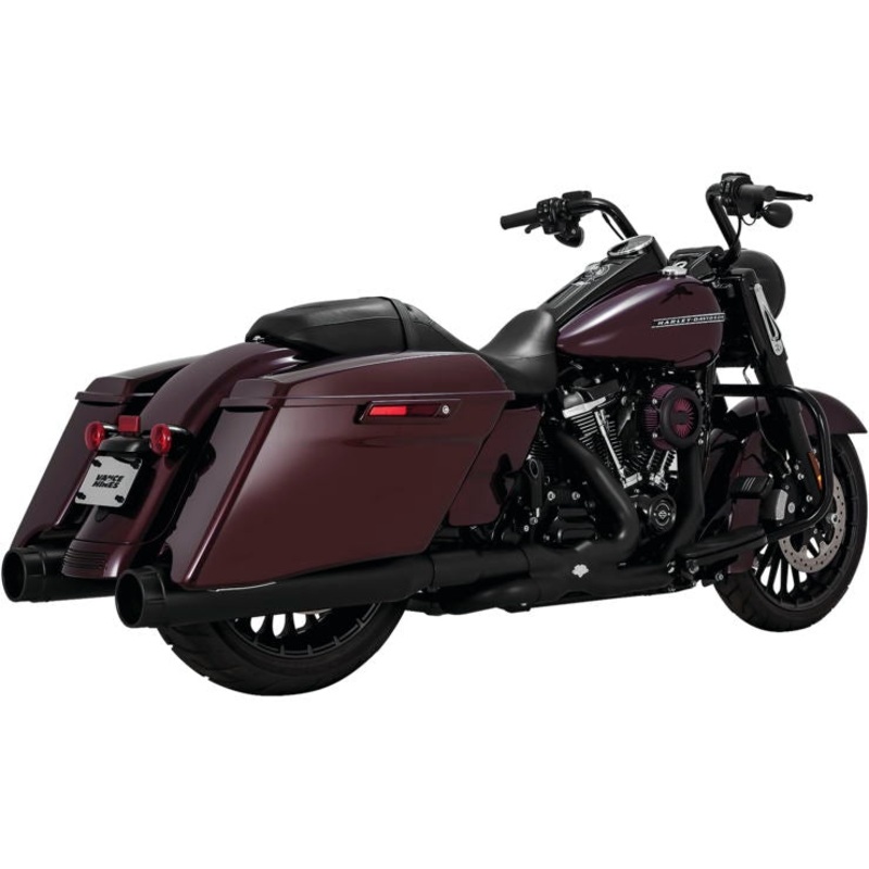 Vance & Hines Torquer 450 Slip-On Mufflers – Black 46674