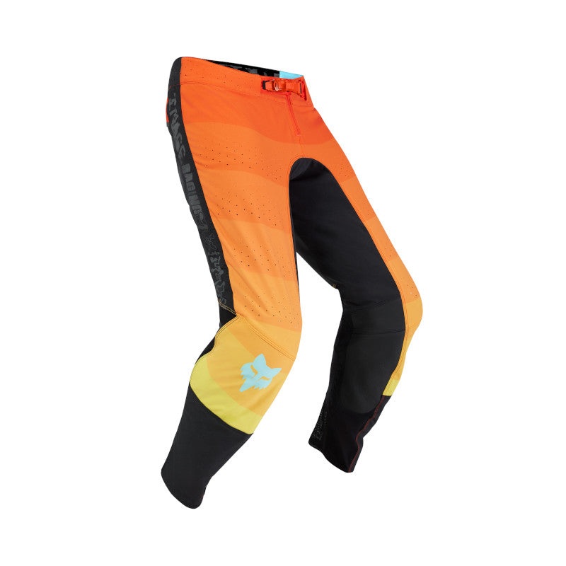 FOX 2025 FLEXAIR GRID PANTS – BLACK/ORANGE 28