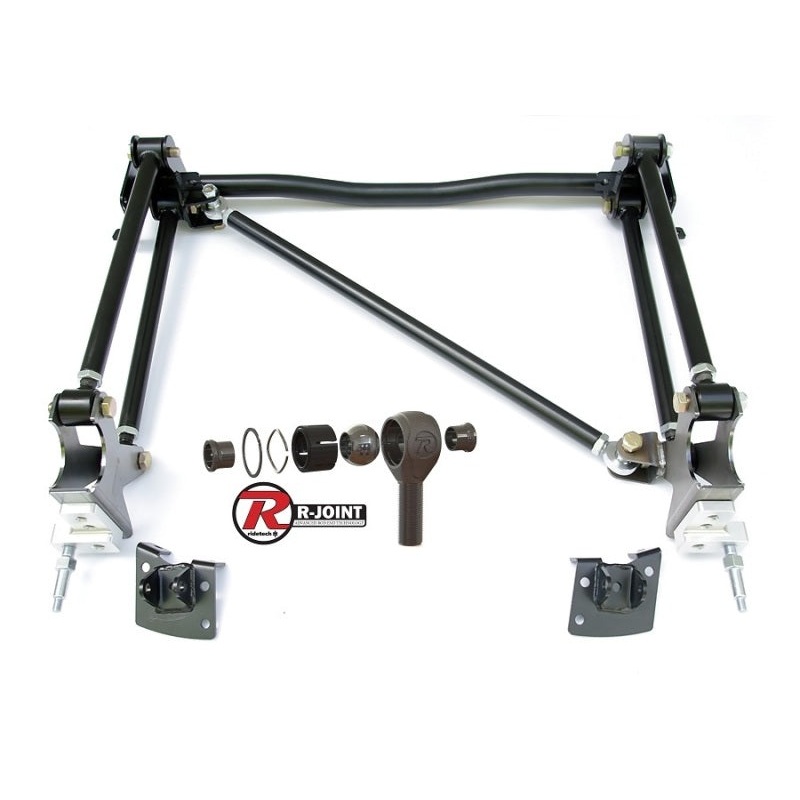 Ridetech 55-57 Chevy (One Piece Frame) Bolt-On 4-Link