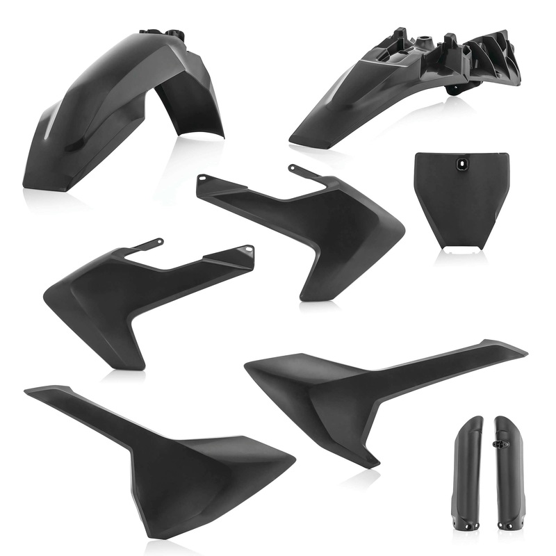 Acerbis Full Plastic Kit – Black 2686460001